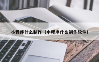 垦利小程序什么制作（小程序什么制作软件）